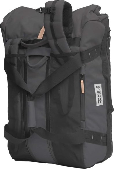 MeroMero - Mini Smögen Duffle - Reisetasche Gr 30-45 l grau/schwarz