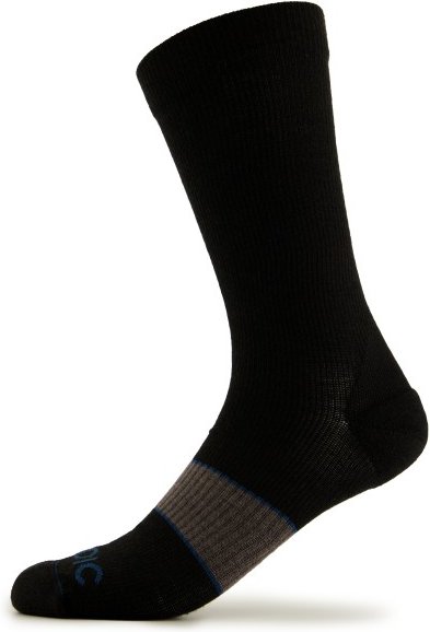 Thumbnail - Stoic - Merino Light Low Compression Socks - Wandersocken Gr 45-47 schwarz