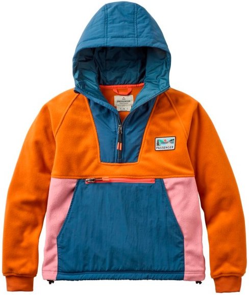 Thumbnail - Passenger - Women's Bryni Recycled Hooded Polar Fleece - Fleecepullover Gr XS bunt