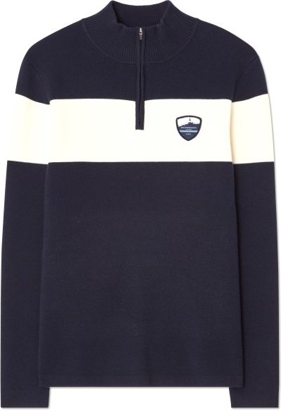 Thumbnail - We Norwegians - Holmenkollen ZipUp - Pullover Gr XXL blau