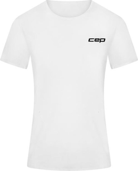 CEP - Women's Pro Run Ultralight Shirt Short Sleeve - Laufshirt Gr L weiß