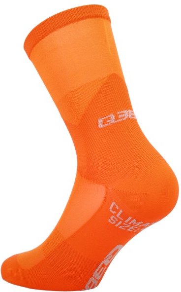 Q36.5 - Clima Socks - Radsocken Gr 40-43 orange