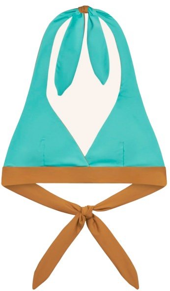 MYMARINI - Women's Neckholder Top - Bikini-Top Gr XL türkis