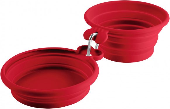 Hunter - Reisenapf List - Hundezubehör Gr 350/750 ml rot