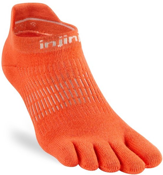 Injinji - Women's Run Lightweight No-Show - Laufsocken Gr M/L rot