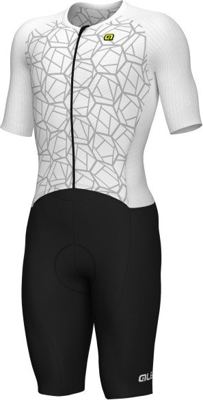 Alé - Triathlon Focus Body S/S Skinsuit - Radeinteiler Gr M schwarz