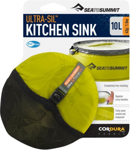 Sea to Summit - Ultra-Sil Kitchen Sink 10L - Waschschüssel Gr 10 l grün