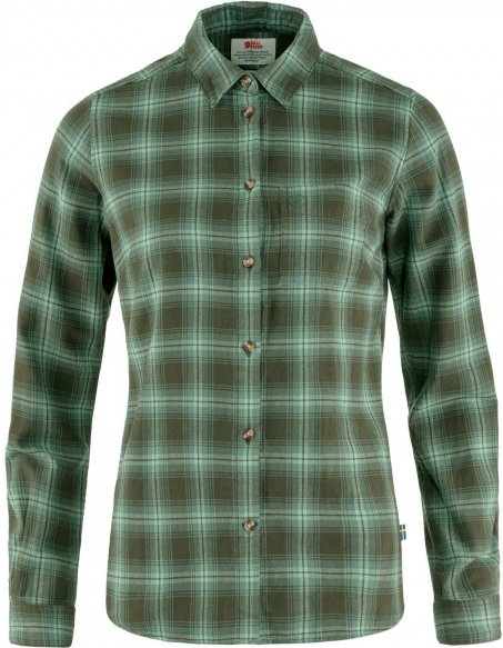 Thumbnail - Fjällräven - Women's Övik Flannel Shirt - Hemd Gr XXL oliv