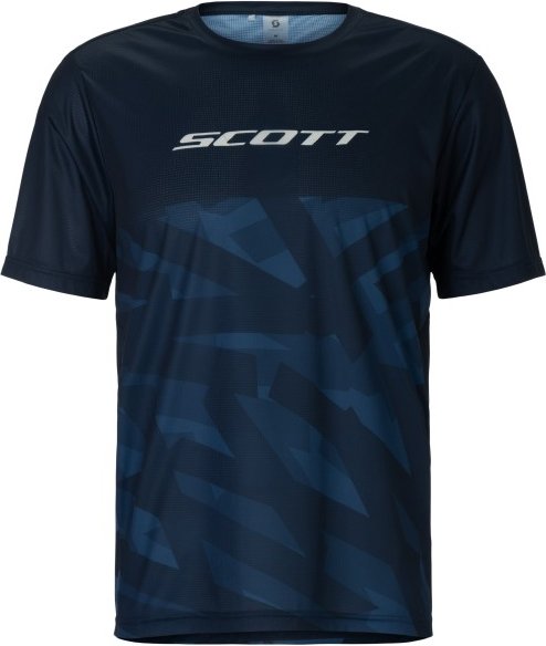 Scott - Tee Vertic Lt S/S - Radtrikot Gr M blau