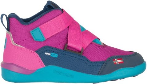 Thumbnail - Trollkids - Kid's Nordfjord Barefoot Winter Hiker - Winterschuhe Gr 34 rosa