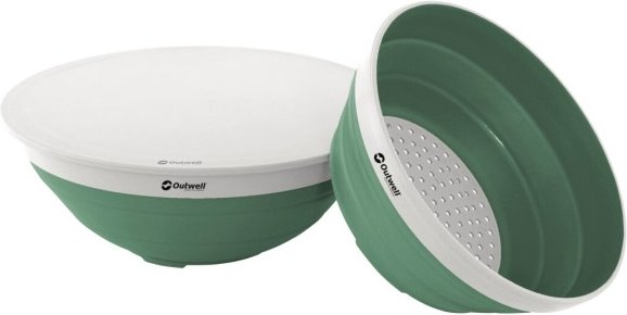 Outwell - Collaps Bowl & Colander Set - Schüssel Gr 3,5 l bunt