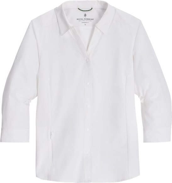 Royal Robbins - Women's Expedition Pro 3/4 Sleeve - Bluse Gr S weiß