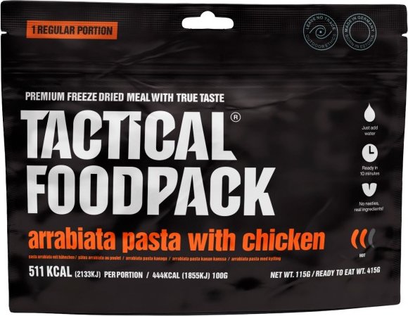 TACTICAL FOODPACK - Arrabiata Pasta With Chicken Gr 115 g