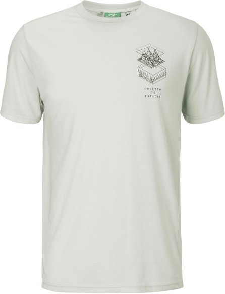 Scott - Tee Defined Dri S/S - Funktionsshirt Gr M weiß/grau