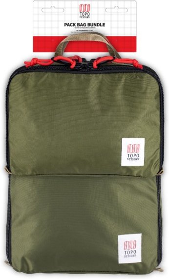 Topo Designs - Pack Bag Bundle - Packsack Gr 5 l / 10 l oliv