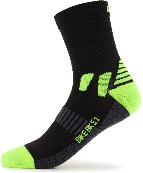 P.A.C. - Women's BK 5.1 Bike Extreme - Radsocken Gr 35-37 schwarz