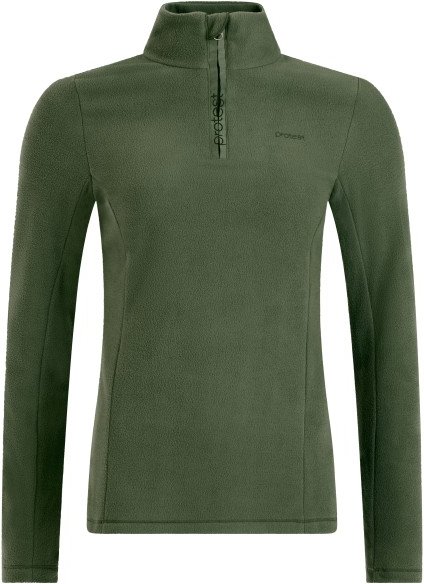 Thumbnail - Protest - Women's Prtremutez 1/4 Zip Active Top - Fleecepullover Gr XL oliv