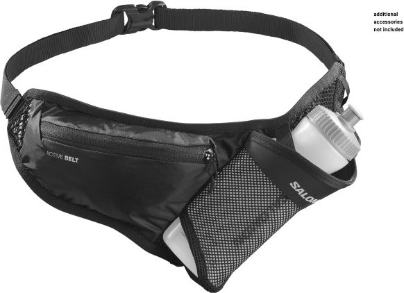 Salomon - Active Belt 3D Bottle - Hüfttasche Gr 600 ml grau/schwarz