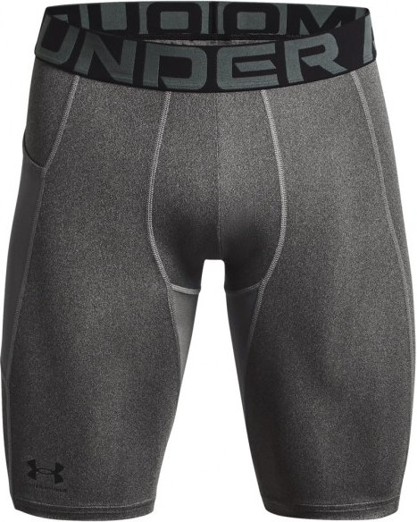 Under Armour - Heatgear Pocket Long Shorts - Kompressionswäsche Gr XL - Regular grau