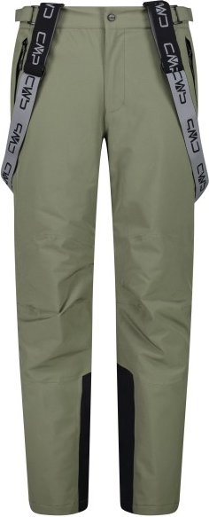 CMP - Salopette Stretch Polyester - Skihose Gr 56 oliv