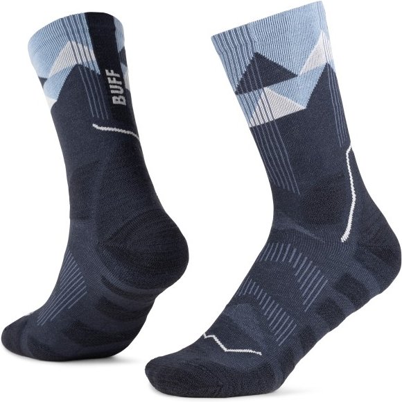 Buff - Thermonet Crew - Wandersocken Gr M - EU: 39-41 blau