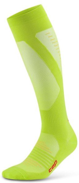 Thumbnail - CEP - Women's Pro Run Ultralight Socks Tall - Kompressionssocken Gr III grün