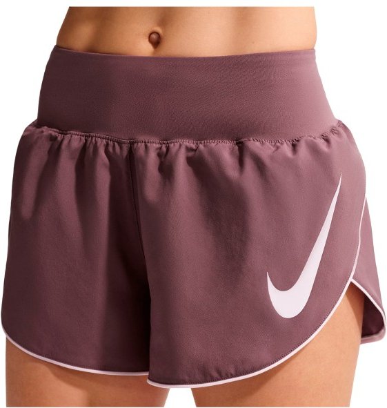 Nike - Women's Tempo Swoosh Dri-FIT Mid-Rise - Laufshorts Gr S bunt