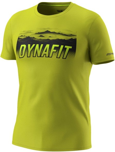 Dynafit - Transalper Graphic S/S Tee - Funktionsshirt Gr XXL oliv