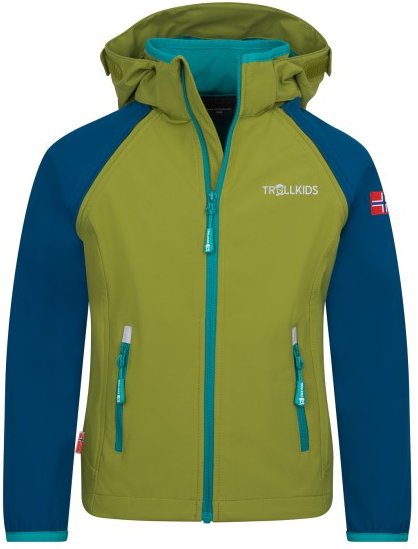 Trollkids - Kids Rondane Zip Off Jacket XT - Softshelljacke Gr 152 oliv