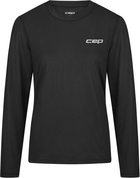 CEP - Women's Run Shirt L/S 5.0 - Laufshirt Gr L schwarz