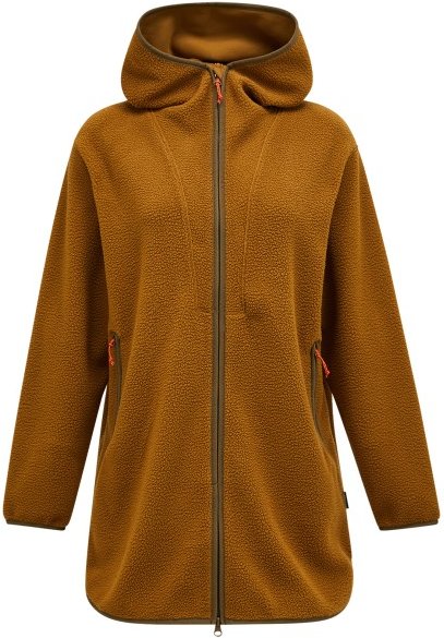 Peak Performance - Women's Pile Long Zip - Fleecejacke Gr XL braun