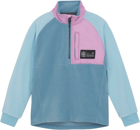Color Kids - Kid's Fleece Jacket Anorak - Fleecepullover Gr 152 blau