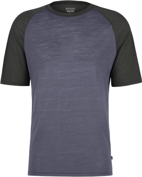 Stoic - Performance Merino150 BydalenSt. II Shirt - Merinoshirt Gr 4XL blau/schwarz