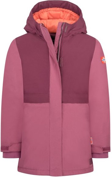Trollkids - Girl's Hovden Coat - Mantel Gr 98 rosa