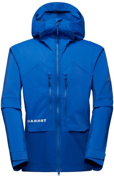 Mammut - Eiger Nordwand Pro Softshell Hooded Jacket - Softshelljacke Gr XL blau