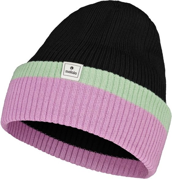 Thumbnail - Maloja - Women's CainariM. - Mütze Gr One Size schwarz/rosa