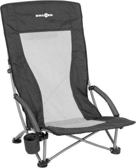 Brunner - Cuba Highback - Campingstuhl grau
