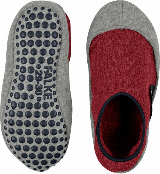 Falke - Kid's Cosy Slipper Catspads - Hüttenschuhe Gr 27-28 grau