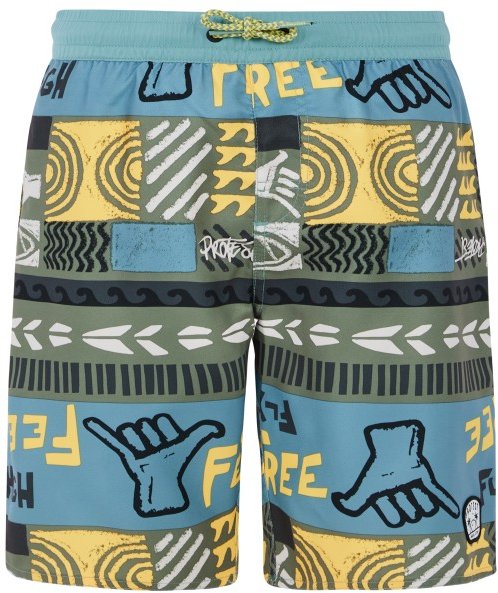Protest - Kid's PRTRonald - Boardshorts Gr 140 bunt