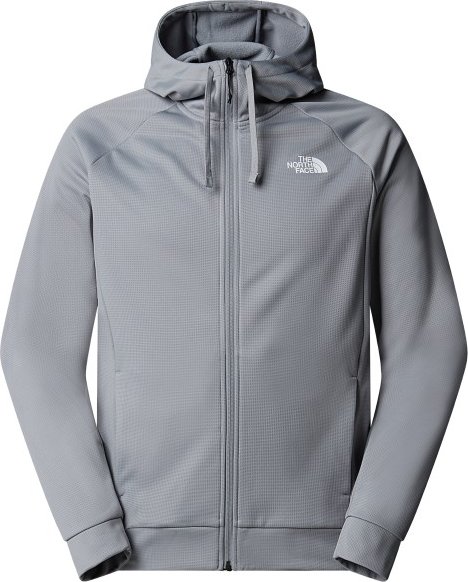 Thumbnail - The North Face - Reaxion 2.0 Hooded Full Zip Jacket - Fleecejacke Gr XL grau
