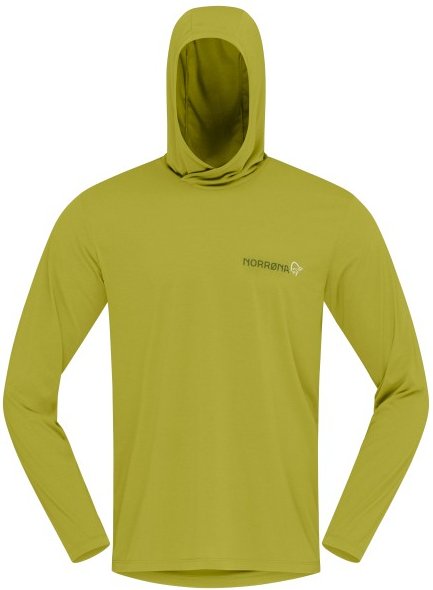 Norrøna - Femund Tech Hood - Funktionsshirt Gr M oliv