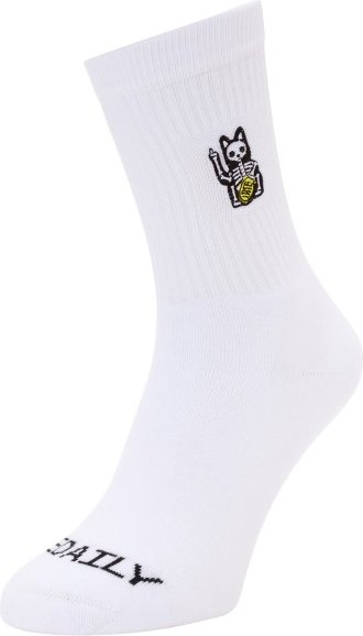 Thumbnail - Iriedaily - Hallow Cat Socks - Multifunktionssocken Gr M weiß