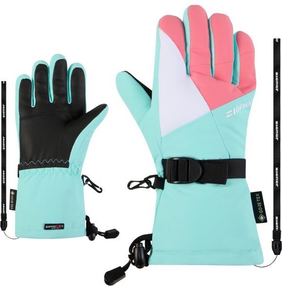 Thumbnail - Ziener - Lani GTX Glove Junior - Handschuhe Gr 7,5 türkis