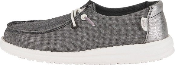 HeyDude - Kid's Wendy Metallic Sparkle - Sneaker Gr 36 grau