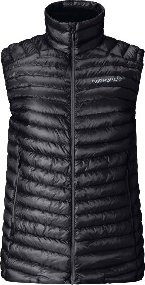 Thumbnail - Norrøna - Women's Trollveggen Superlight Down800 Vest - Daunenweste Gr M schwarz/grau