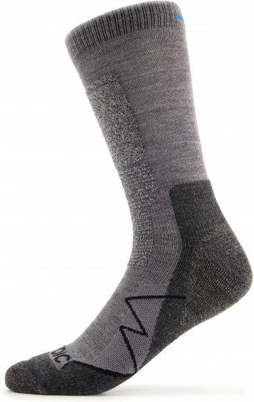 Thumbnail - Stoic - Merino Trekking Crew Socks - Wandersocken Gr 39-41 grau