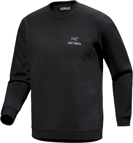 Arc'teryx - Emblem Fleece Crew - Pullover Gr L schwarz