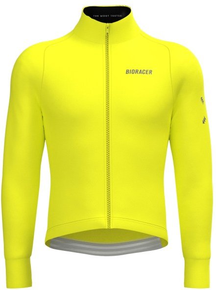 Thumbnail - Bioracer - Tempest Protect Pixel Jacket - Fahrradjacke Gr L gelb