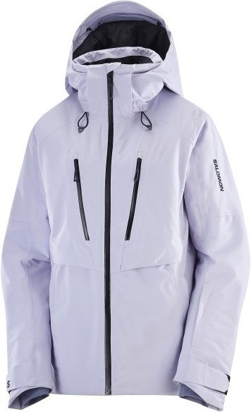 Thumbnail - Salomon - Women's Brilliant 2.0 Jacket - Skijacke Gr M lila
