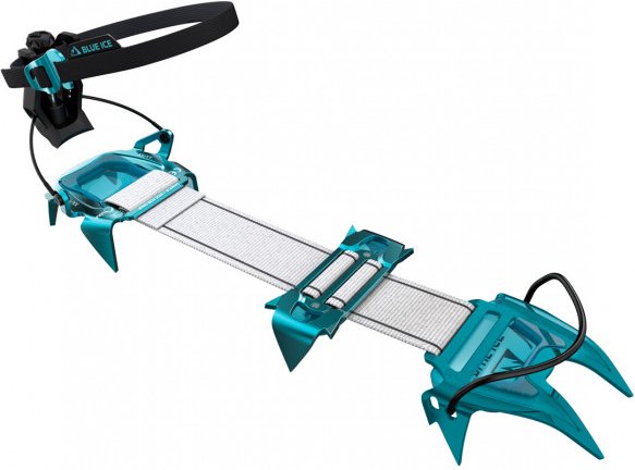 Blue Ice - Harfang Tour Crampons - Steigeisen Gr 35-47 blau